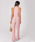 Flared Leg Formal Pink Pant
